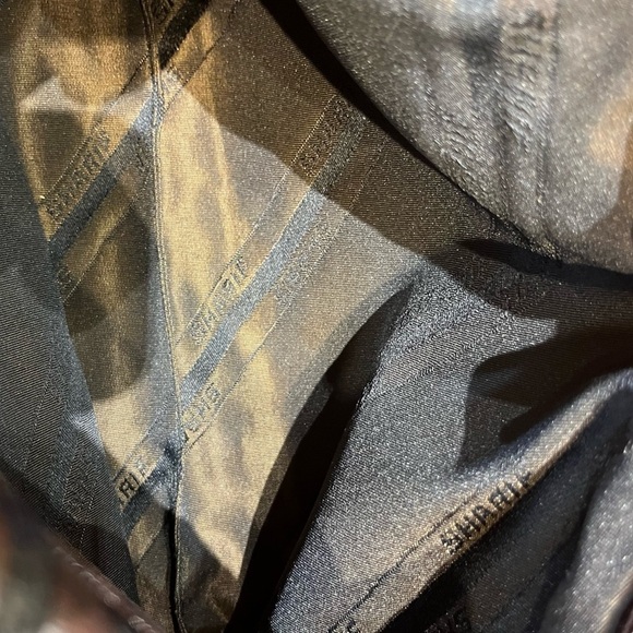 Sharif Brown Leather w/ Black Embroidery Detail Shoulder Bag - Picture 6 of 11